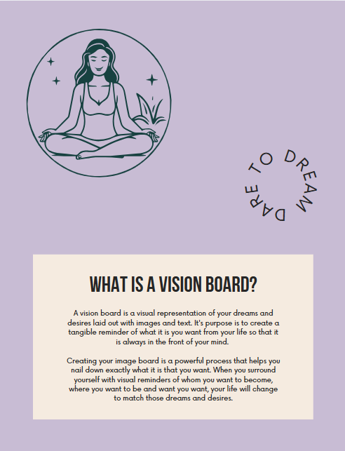 Vision Board Workbook