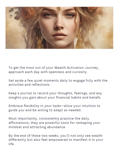 Wealth Momentum: Fuel Your Abundance in 14 Days - Workbook