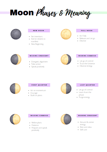 Moon Planner Journal