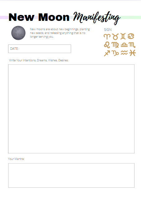 Moon Planner Journal