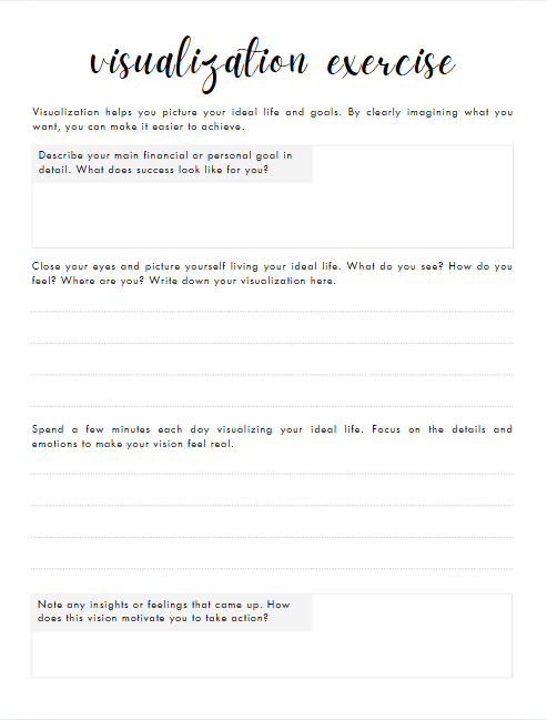 Rich Mindset Planner